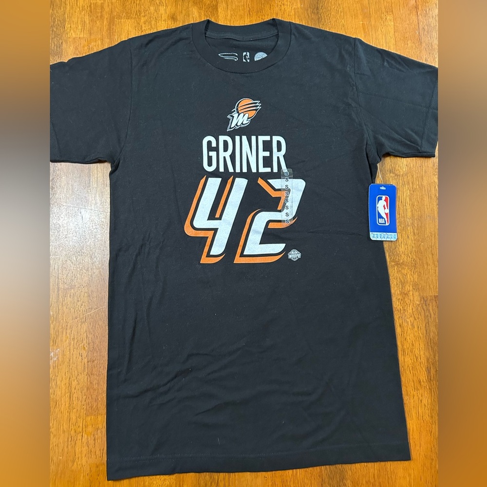 Phoenix Mercury WNBA Shirt | Brittney Griner #42 Tee | Women Small |NBA Licensed - Picture 11 of 11